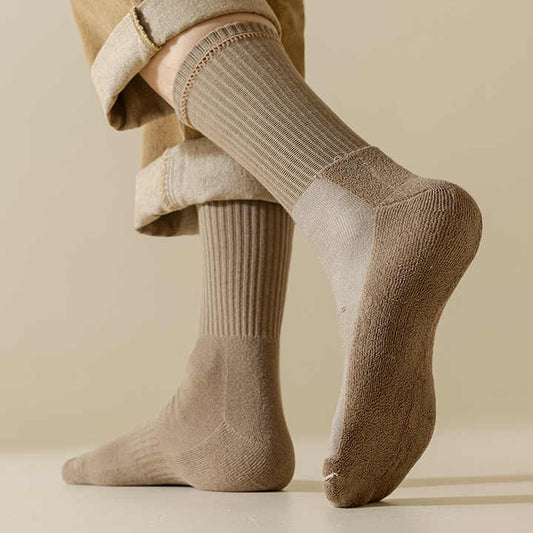 Cotton Women Men Custom Logo Design Socksجوارب رياضية عالية الجودة قابلة للتنفس وضغط