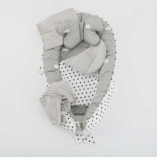 Pure Cotton Flexible Newborn  -سرير سفر للأطفال ح