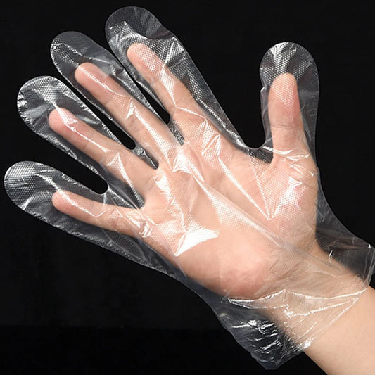 plastic gloves 