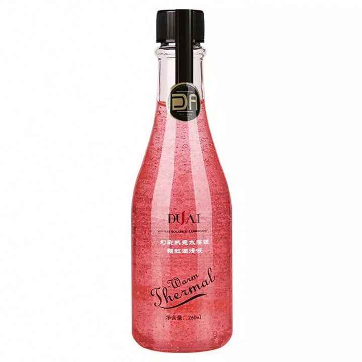 Strawberry flavored lubricant 