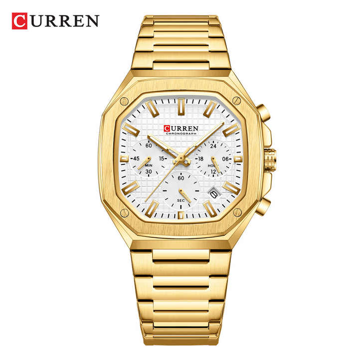 Curren 8459 Men's Chronograph Quartz Business Watch 