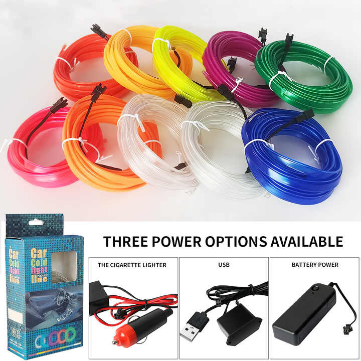 LED للسيارات لخلق جو محيطي زخرفي خط . Wholesale Car LED Light Decorative
