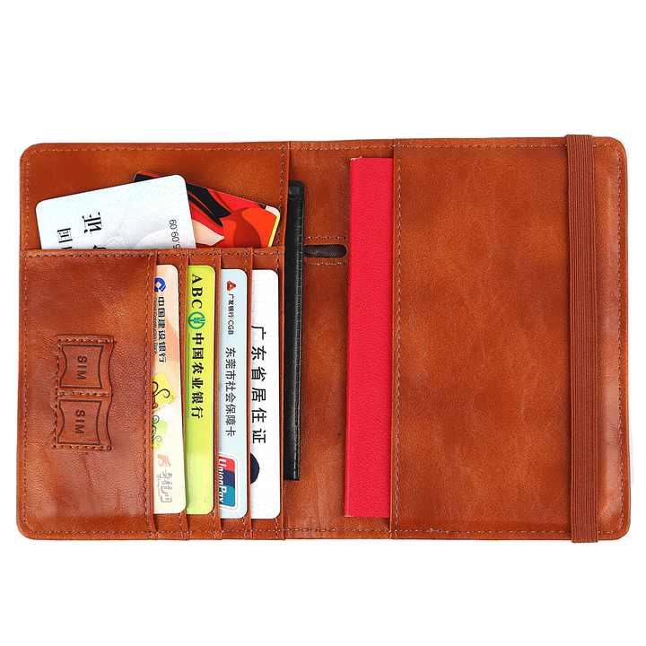 Custom Marble Passport Cover Travel Accessories RFID 