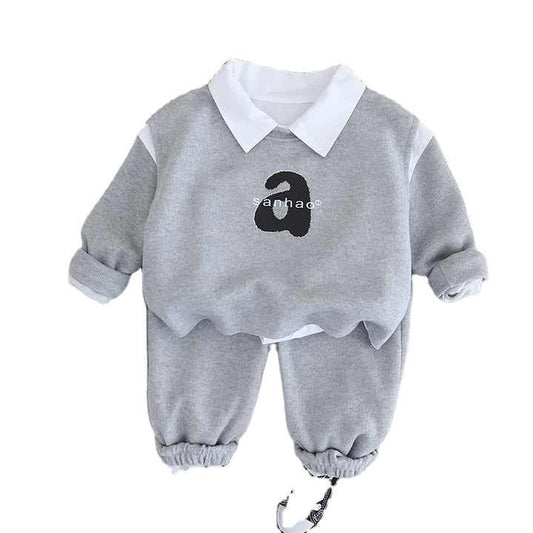 مجموعة ملابس أطفال صغار ربيع وخريف .  Spring Autumn Toddler Kids Clothing Set 3