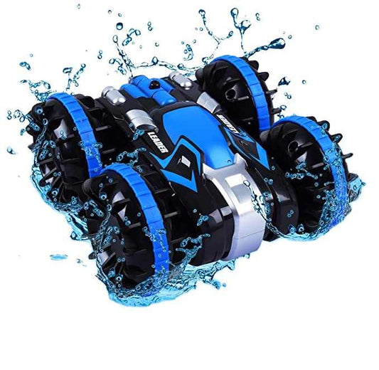 لعبة شاطئية برمائية على شكل قارب عصري، سيارة . Modern Amphibious Beach Toy Boat Remote
