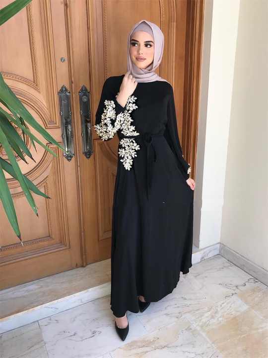 Dubai Abaya Muslim Women Dress Long-فستان نسائي مسلم
