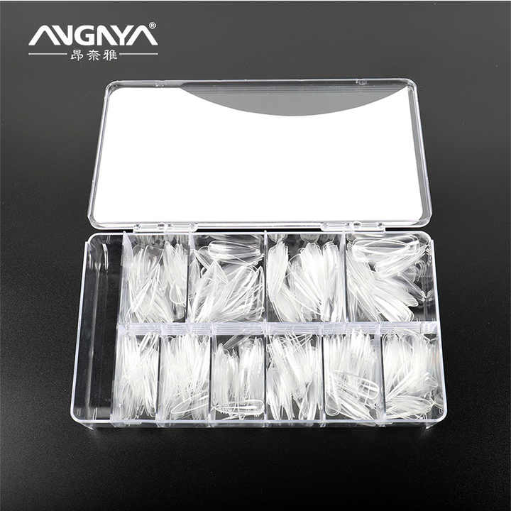a piece of artificial nails 