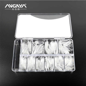 a piece of artificial nails 