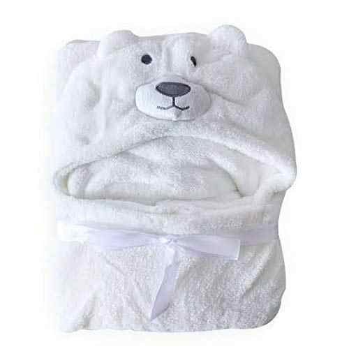Songmai الطفل طفل الأبيض مقنعين الحيوان . Songmai Baby Toddler White Hooded Animal Face