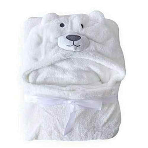 Songmai الطفل طفل الأبيض مقنعين الحيوان . Songmai Baby Toddler White Hooded Animal Face