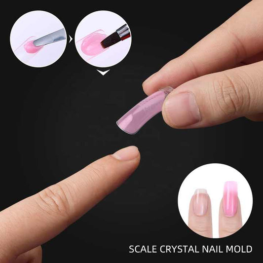 Nail Forms Acrylic -قوالب الأظافر