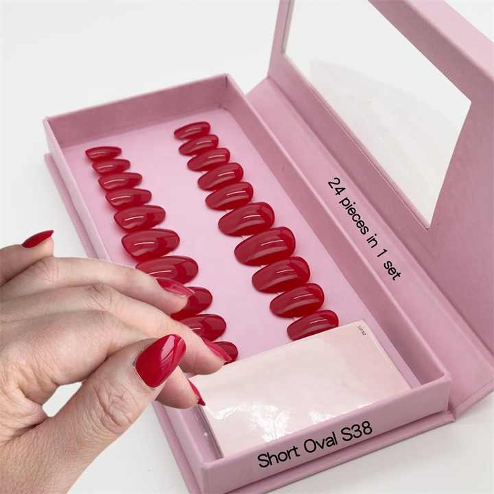 Sunland Popular Custom Short Almond Nail Tips 