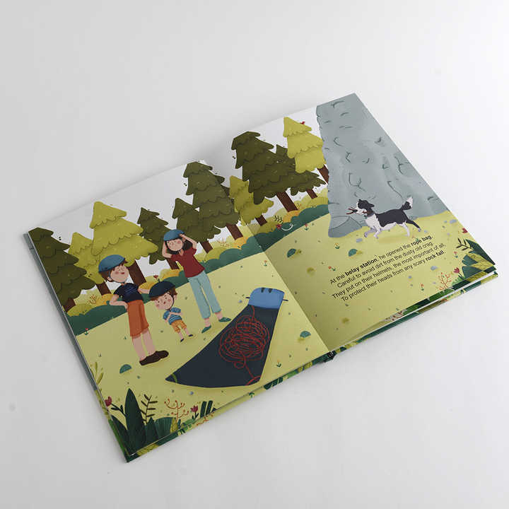 High-quality hardcover children's book printing