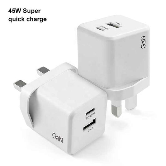 Original Dual Port Fast Charger . شاحن أصلي مزدوج المخارج سريع