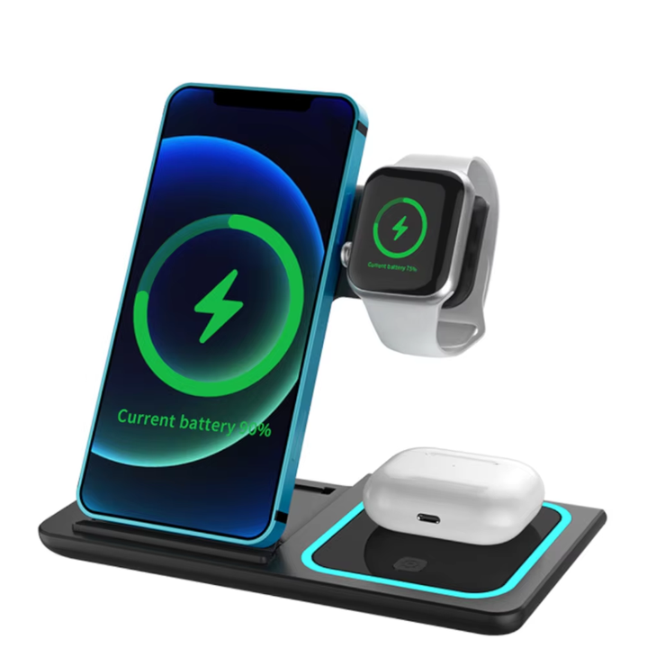 Wireless charging base . قاعدة شحن لاسلكية