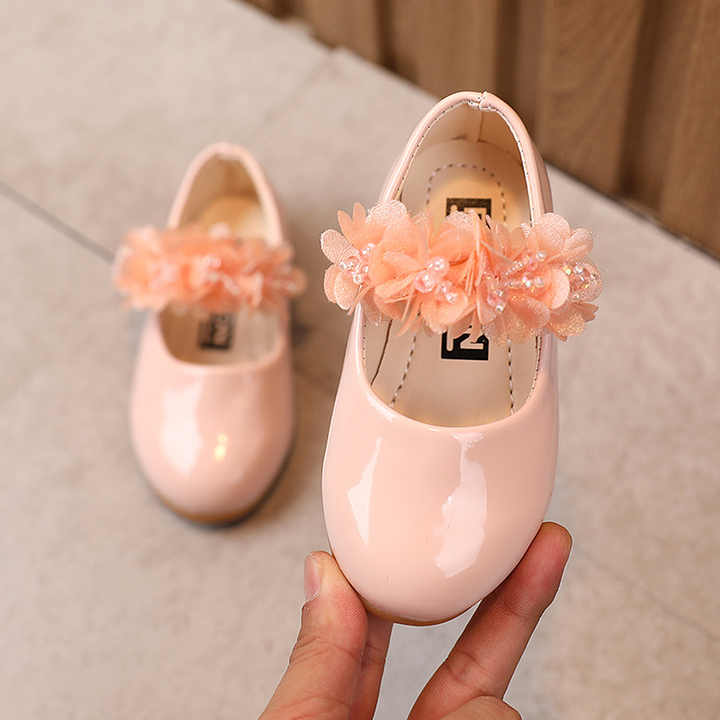 Girls flat shoes princess shoes 