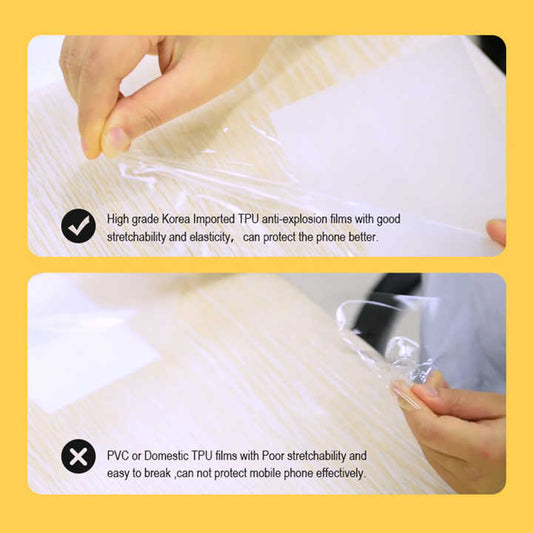 Screen protector for phone . واقية للشاشة لهاتف