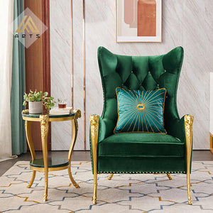 Luxury single sofa from Chinese factory 