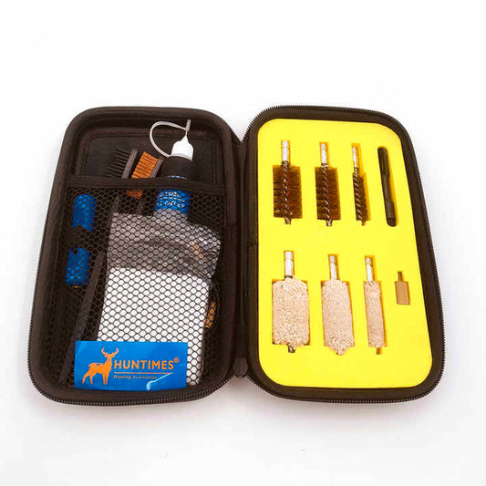 Portable EVA Inner Tray Gun Bag Cleaning Kit 