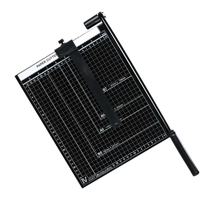 Paper Cutter and Metal Base - وقاطع التكديس