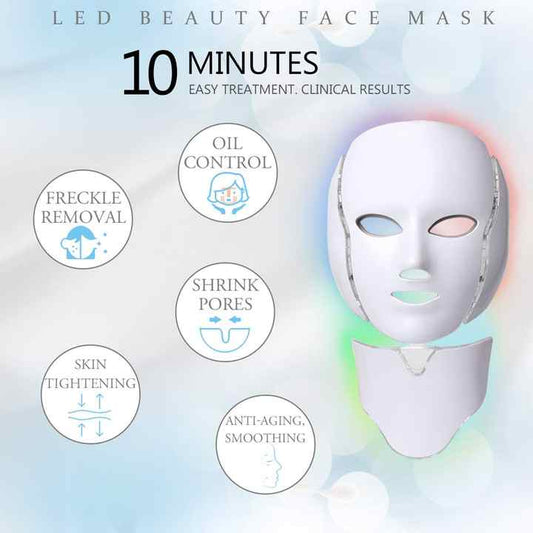 Mask Face Neck Photon LED-قناع