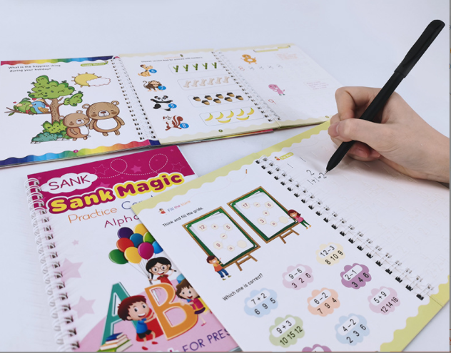 مجموعة كتب عربية قابلة لإعادة الاستخدام Reusable Arabic Book Set