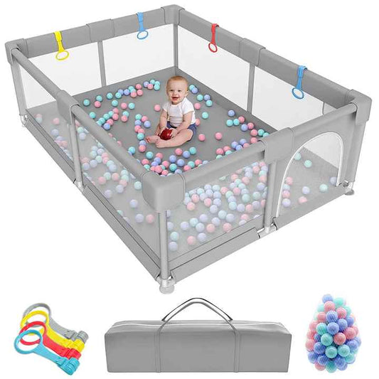 Baby Playpen Safe-حظيرة لعب أطفال