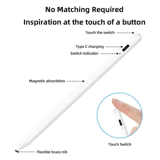 قلم للكتابة مغناطيسي عالمي بالجملة قلم رقميWholesale Universal Magnetic Stylus Pen Digital Pen with