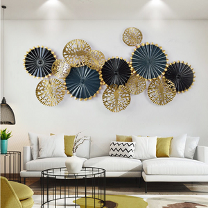 High Quality Modern Abstract 3D Metal Wall Decor Iron 