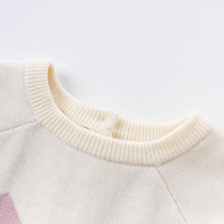 Children's Clothes Kids Knitted Dress Mesh Dress- فستان دافبيلا الخريفي للبنات