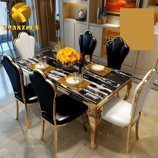 مجموعة طاولات طعام فاخرة-Luxury dining table set