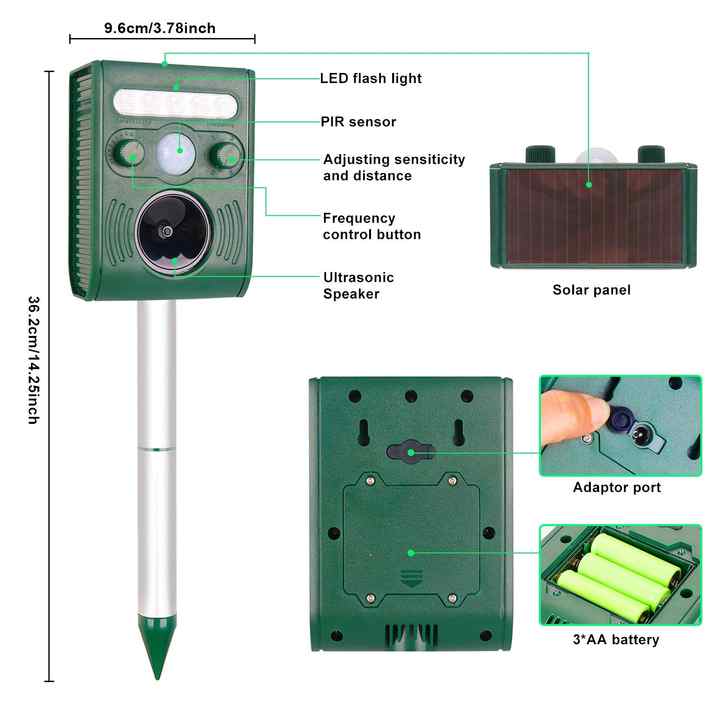 Insect repellent device - animal accessories 