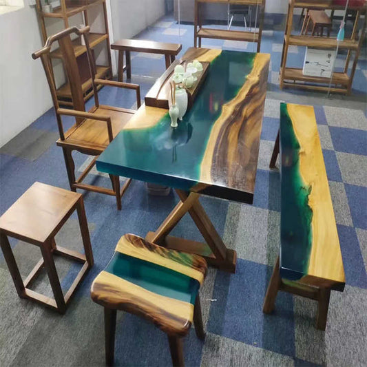 طاولة إيبوكسي خشبية - Modern Design Epoxy Wood