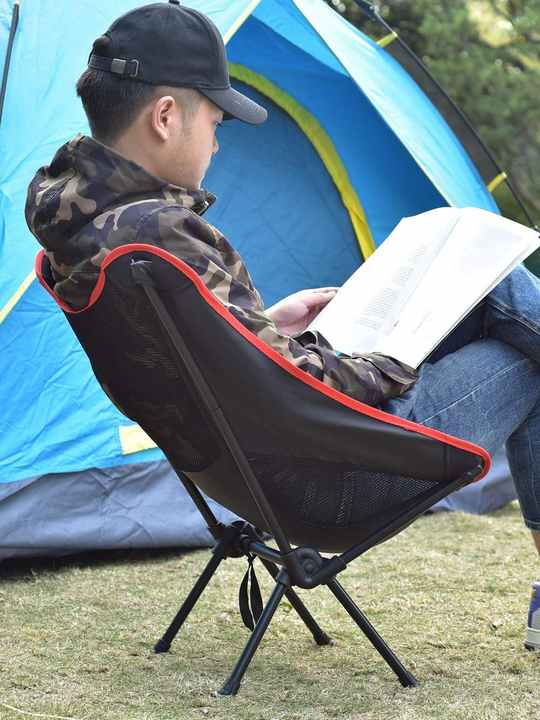 Woqi المحمولة المدمجة للطي كراسي للشاطئ . Woqi Portable Compact Folding Beach Chairs Portable