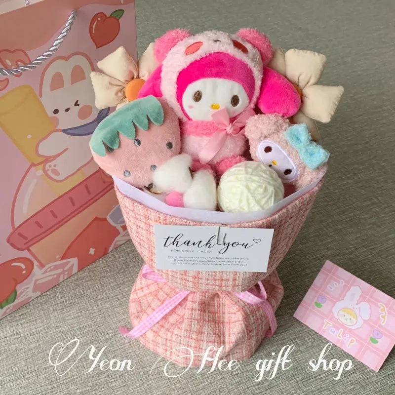 Melody Doll Gift - XUX Kuromi Bouquet 