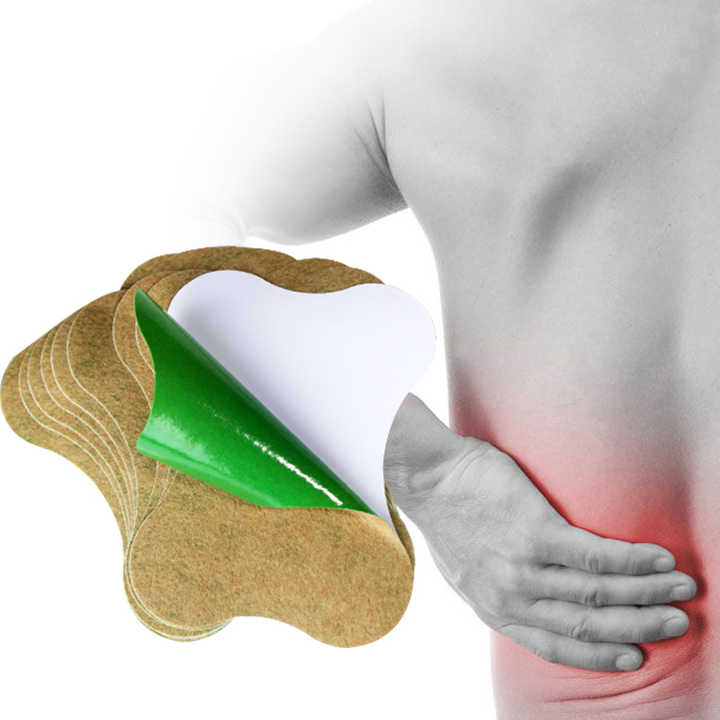 ملصقا الظهر الشيح أسفل العمود الفقري تصحيح آلام التصحيح الج Wormwood Back Sticker Lower Spine Pain Relief Patch Plaster