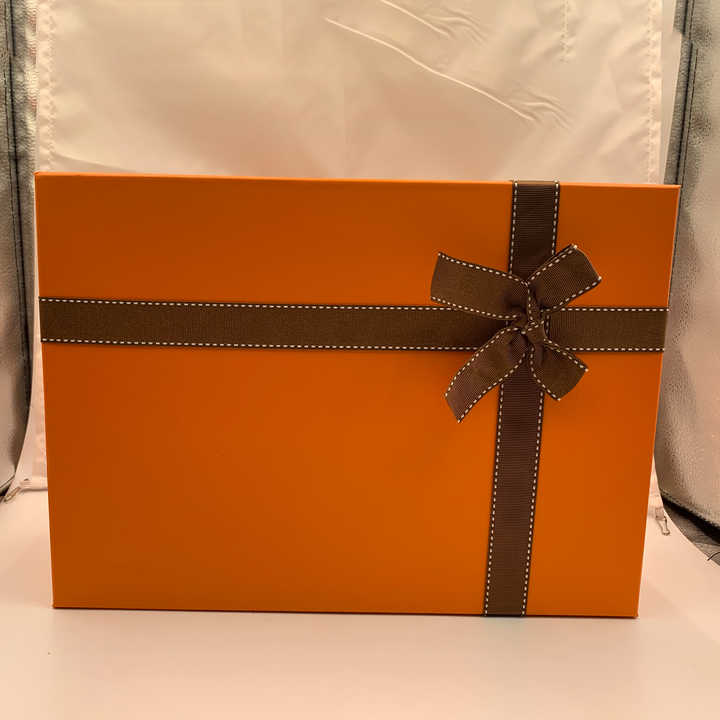 Orange Christmas Gift Box Spot Christmas Gift Box Creative Halloween Gift Box 
