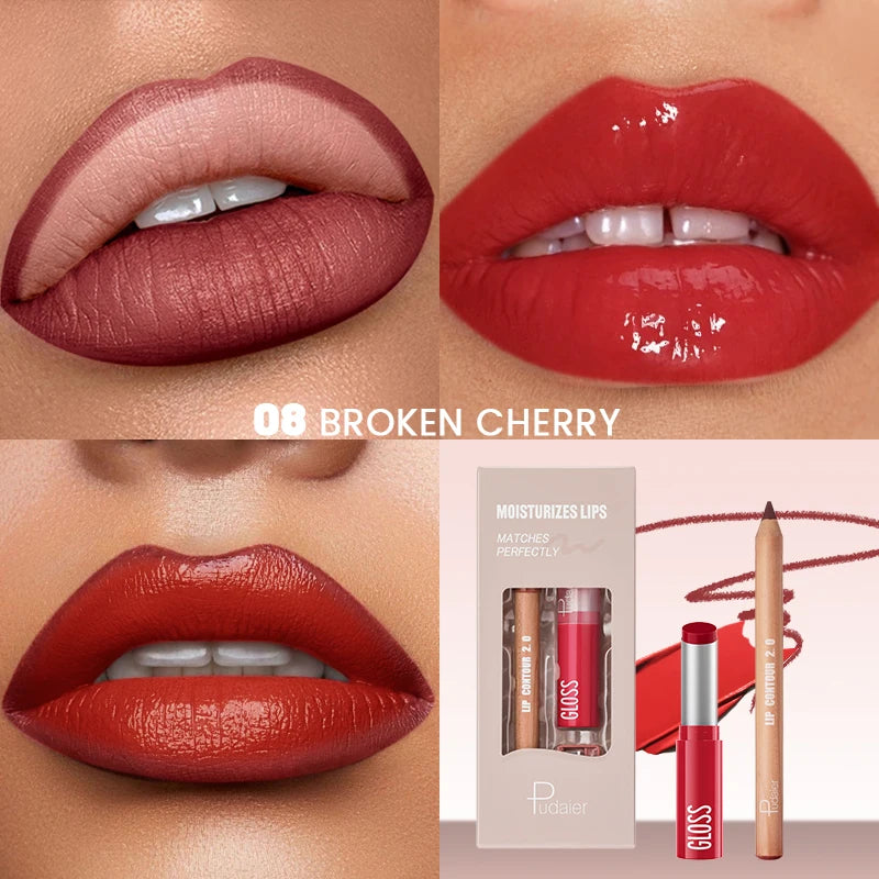 Lip makeup set