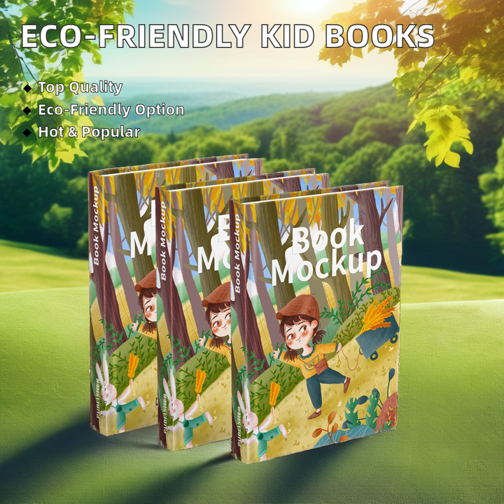 Environmentally friendly educational books for children 