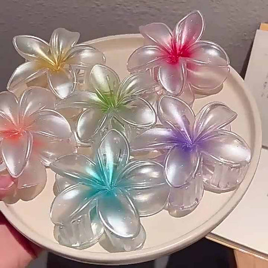 Girls Hair Accessories Gradient Flower 