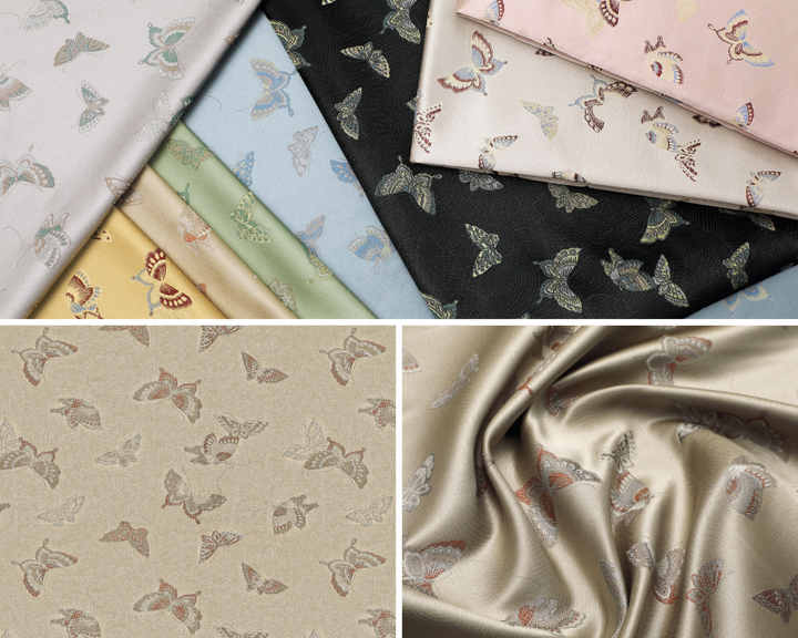 Material for Clothing and Home Decorationsقماش جاكار صيني جديد مصنوع من البوليستر
