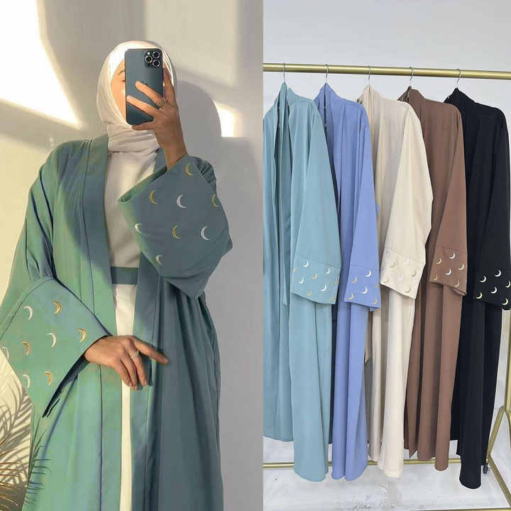Women's colorful abaya 