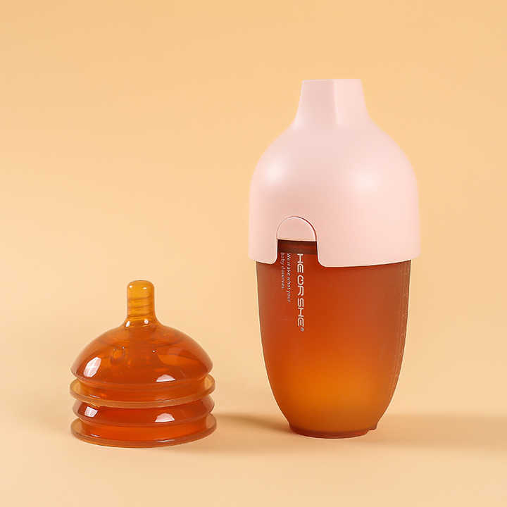 Bpa Free Wide Neck Design -زجاجة رضاعة هيورشي