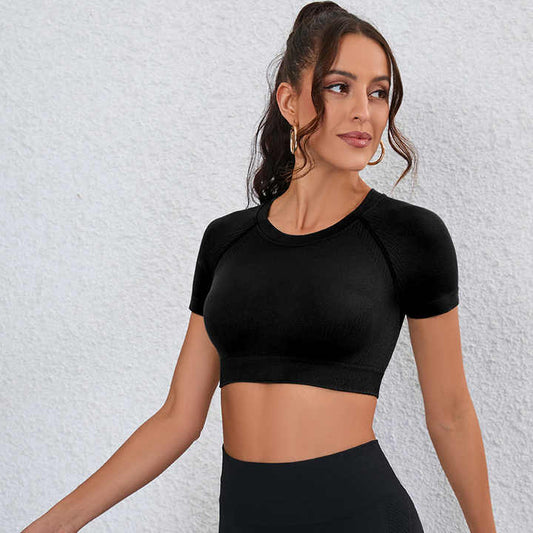 High Quality Women's Gym Fitness Shirt Yoga 
