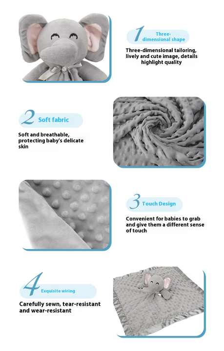 Luxury Design Winter Baby Blankets Chinese Mink Fleece 