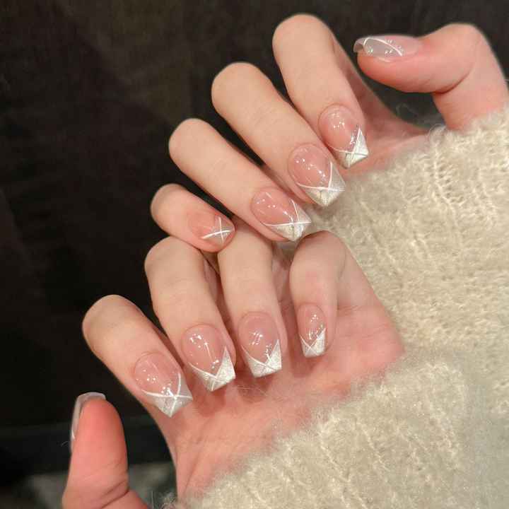 Wholesale Medium Acrylic False Nail 