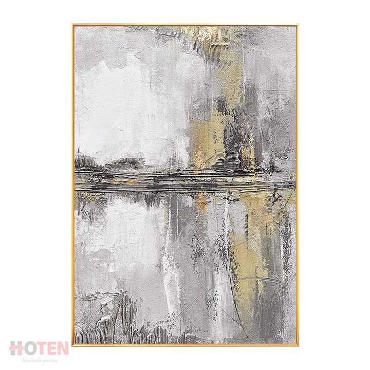 White marble wall art