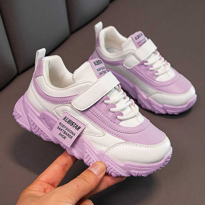 أحذية رياضية بيضاء للأطفال -White Sneakers Kids Sports Shoes