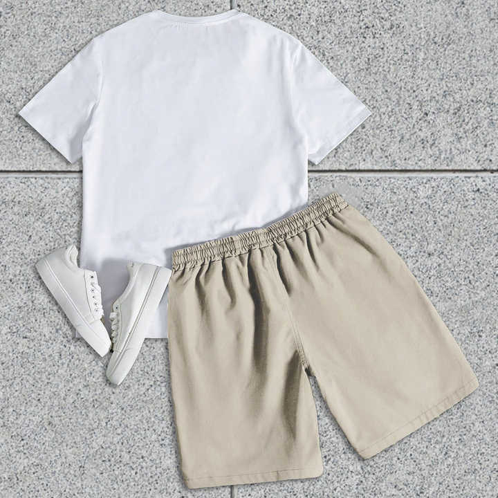 Men's short-sleeved suit