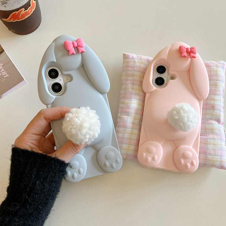 Cute Rabbit Stylish Silicone Case 